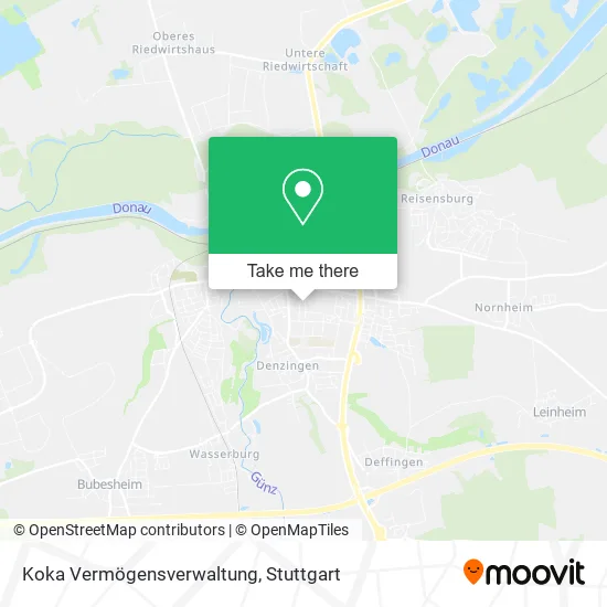 Карта Koka Vermögensverwaltung