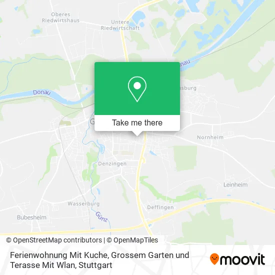 Карта Ferienwohnung Mit Kuche, Grossem Garten und Terasse Mit Wlan
