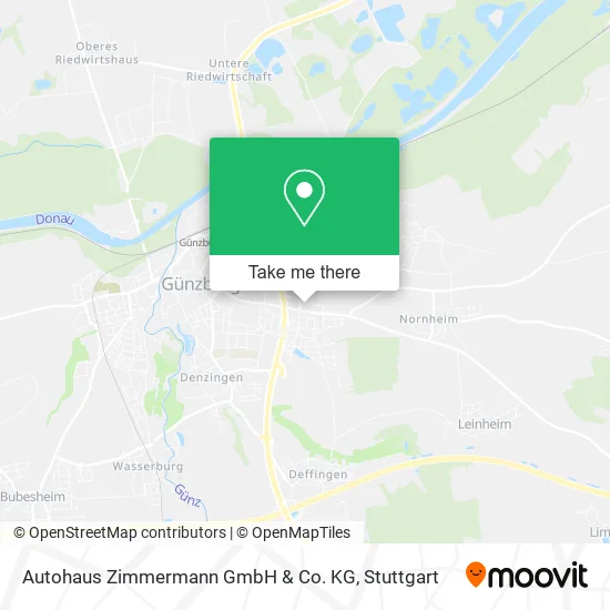 Карта Autohaus Zimmermann GmbH & Co. KG