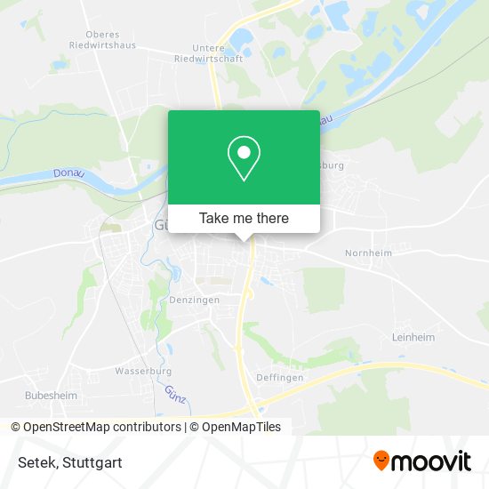 Setek map