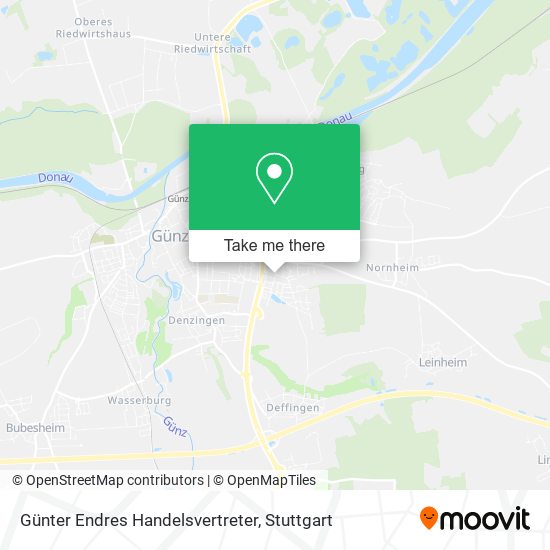 Günter Endres Handelsvertreter map