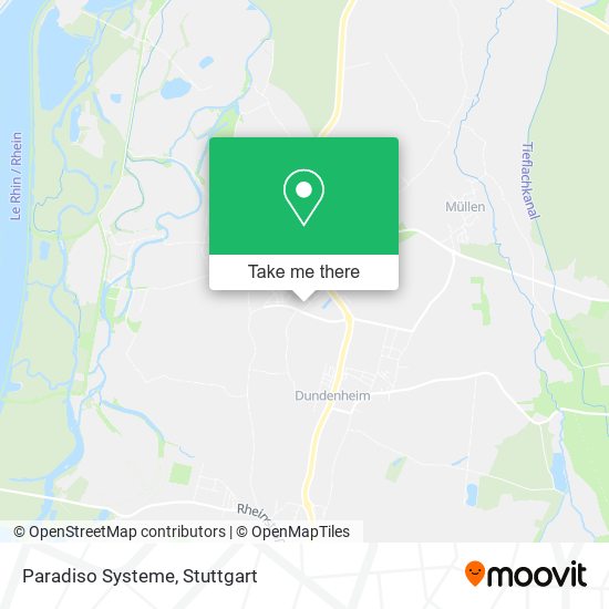 Paradiso Systeme map
