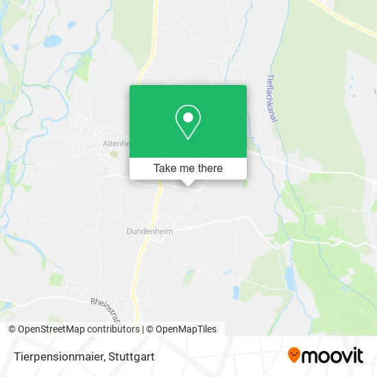 Карта Tierpensionmaier