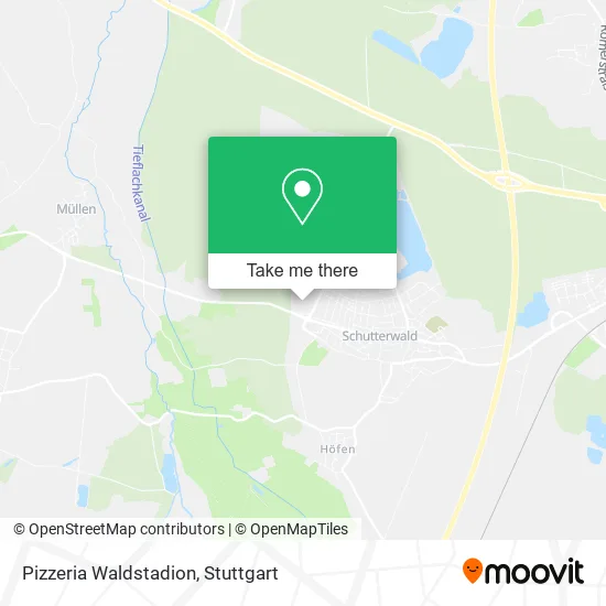 Карта Pizzeria Waldstadion