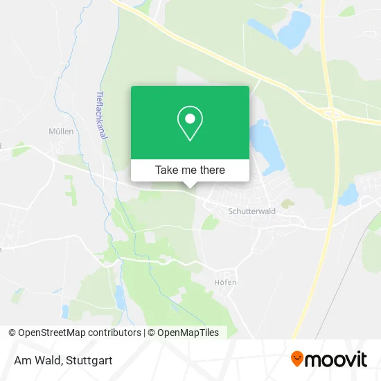 Карта Am Wald