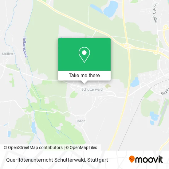 Карта Querflötenunterricht Schutterwald