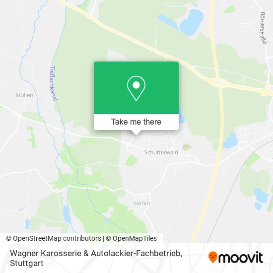 Карта Wagner Karosserie & Autolackier-Fachbetrieb