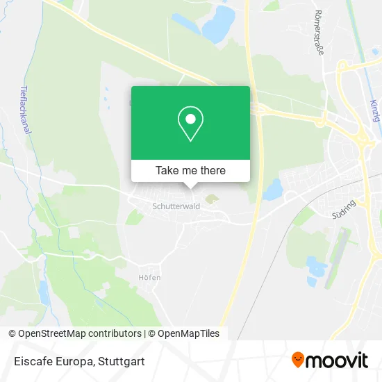Карта Eiscafe Europa