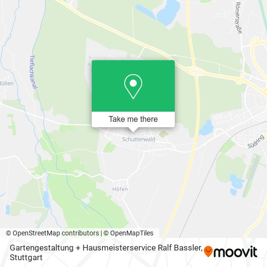 Gartengestaltung + Hausmeisterservice Ralf Bassler map