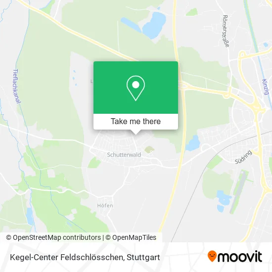 Карта Kegel-Center Feldschlösschen
