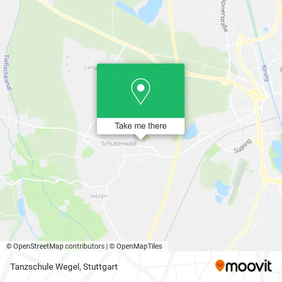 Карта Tanzschule Wegel