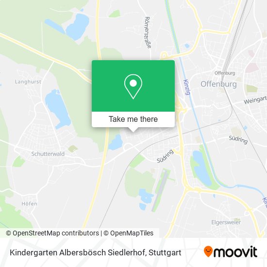 Kindergarten Albersbösch Siedlerhof map