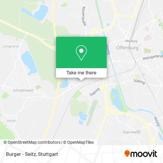 Карта Burger - Seitz