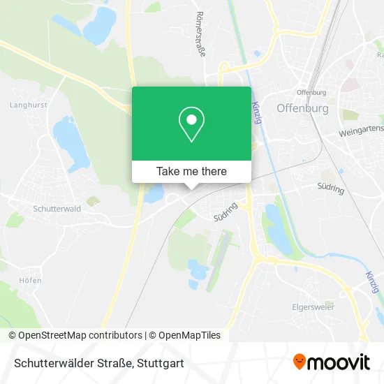 Карта Schutterwälder Straße