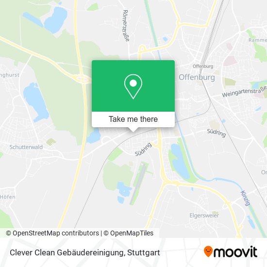 Карта Clever Clean Gebäudereinigung