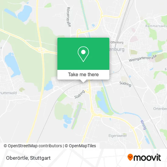 Карта Oberörtle