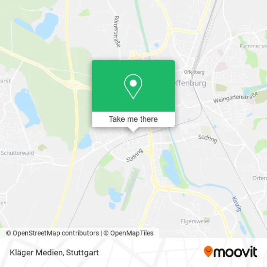 Карта Kläger Medien