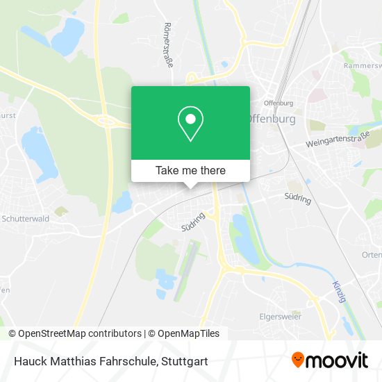 Hauck Matthias Fahrschule map