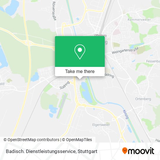 Badisch. Dienstleistungsservice map