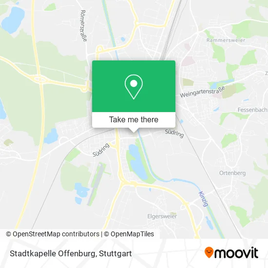 Карта Stadtkapelle Offenburg