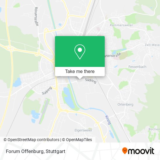 Карта Forum Offenburg