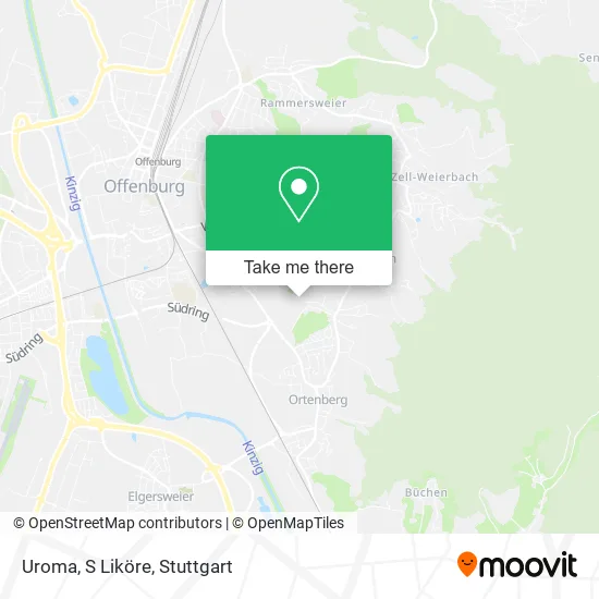 Карта Uroma, S Liköre