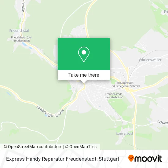 Карта Express Handy Reparatur Freudenstadt