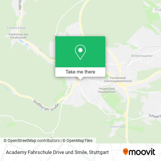 Карта Academy Fahrschule Drive und Smile