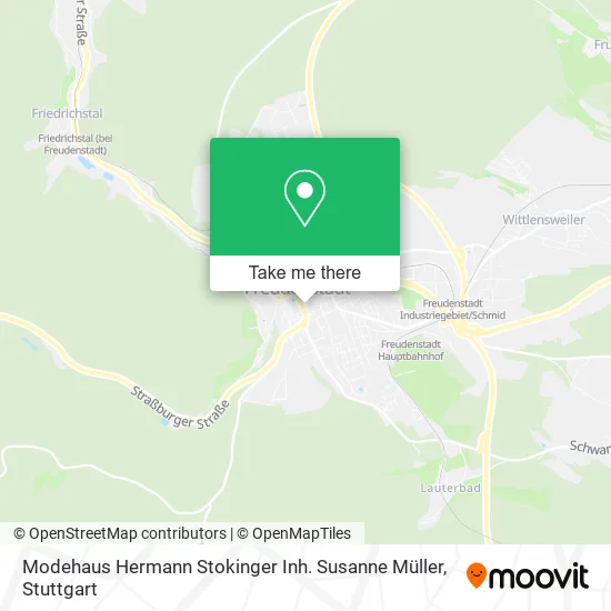 Карта Modehaus Hermann Stokinger Inh. Susanne Müller