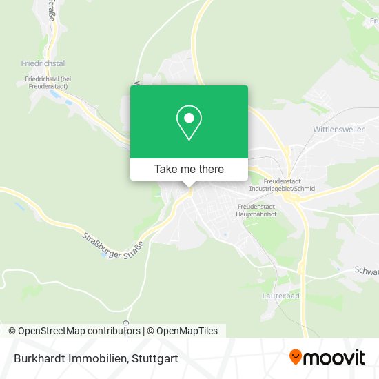 Burkhardt Immobilien map