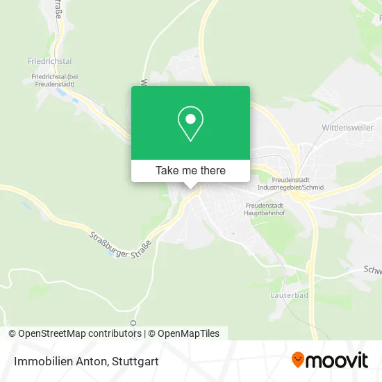 Карта Immobilien Anton