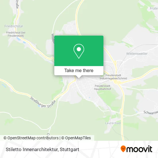 Карта Stiletto Innenarchitektur