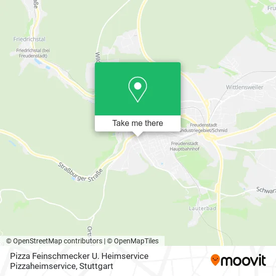 Карта Pizza Feinschmecker U. Heimservice Pizzaheimservice