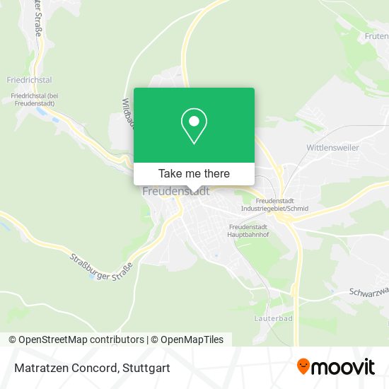 Matratzen Concord map