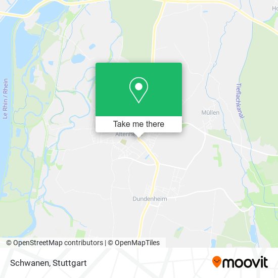 Карта Schwanen