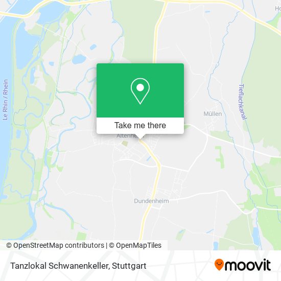 Tanzlokal Schwanenkeller map