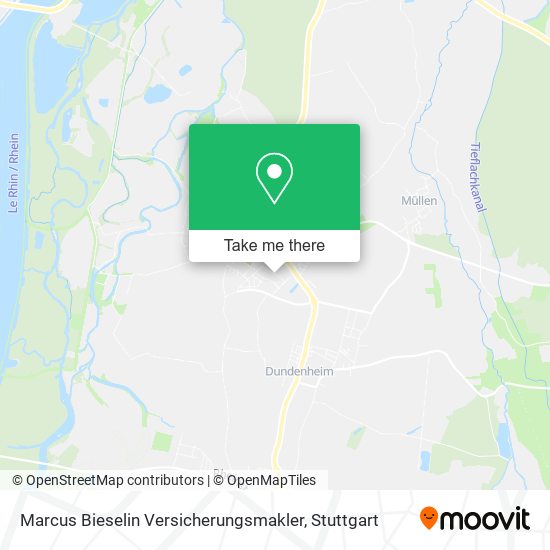 Marcus Bieselin Versicherungsmakler map