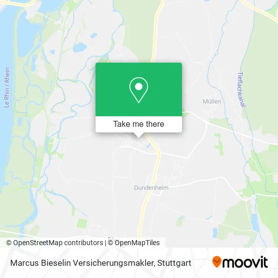 Карта Marcus Bieselin Versicherungsmakler