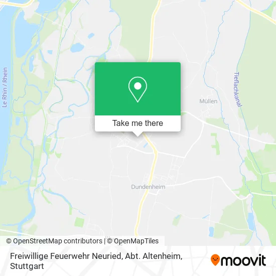 Карта Freiwillige Feuerwehr Neuried, Abt. Altenheim