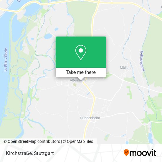Карта Kirchstraße