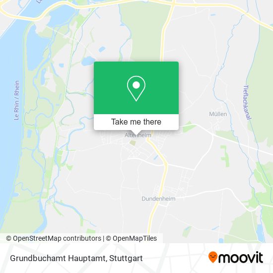 Grundbuchamt Hauptamt map