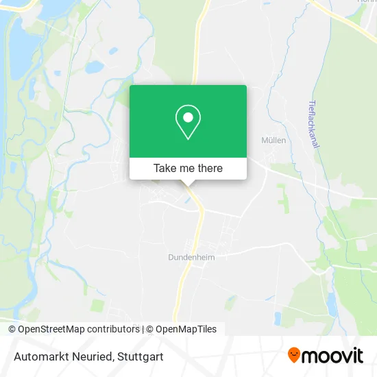 Карта Automarkt Neuried
