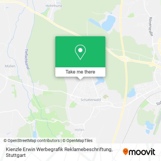 Kienzle Erwin Werbegrafik Reklamebeschriftung map