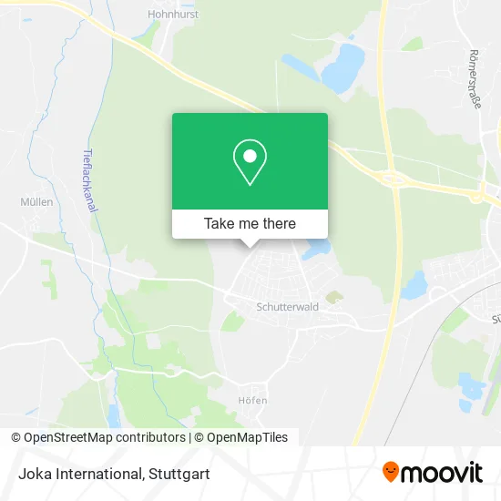 Карта Joka International