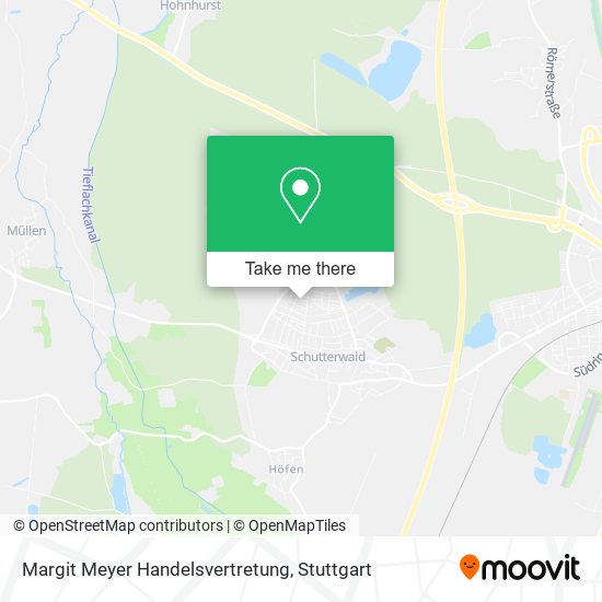 Карта Margit Meyer Handelsvertretung