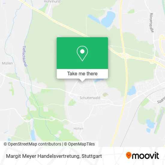 Карта Margit Meyer Handelsvertretung