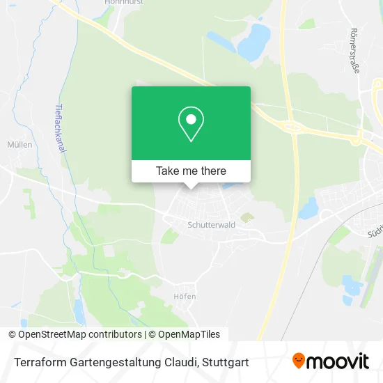 Карта Terraform Gartengestaltung Claudi