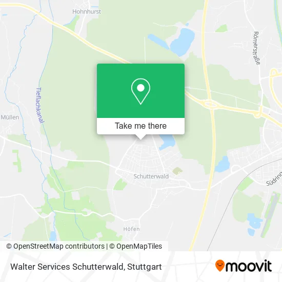 Карта Walter Services Schutterwald