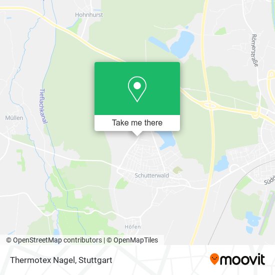 Thermotex Nagel map