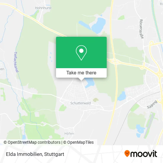 Карта Elda Immobilien